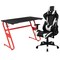 Flash Furniture Red Gaming Desk and Chair Set BLN-X20RSG1030-BK-GG - alternate 6